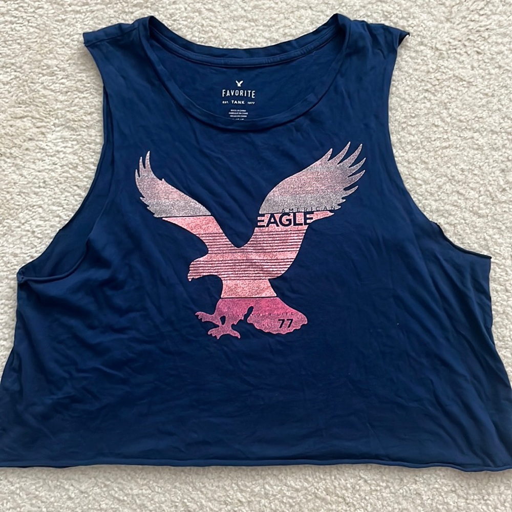 American Eagle 100% Cotton Tank - Size L